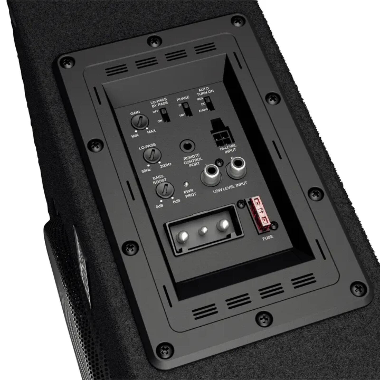 Audison Prima APBX 8 AS2 Active 8" Subwoofer Enclosure Compact Sub Box 400w RMS