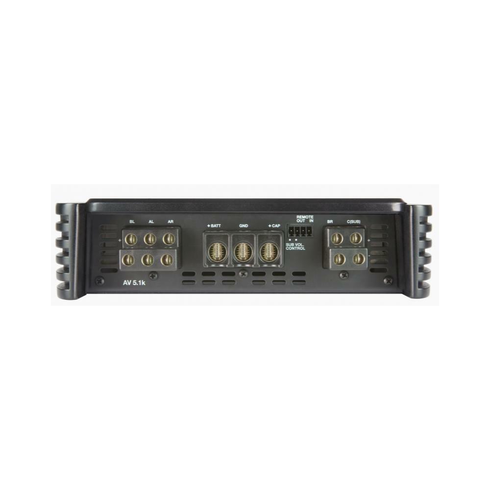 Audison Voce AV 5.1K Amplifier Class A, AB & D Mono & Multi 5 Channel Amp 1650w