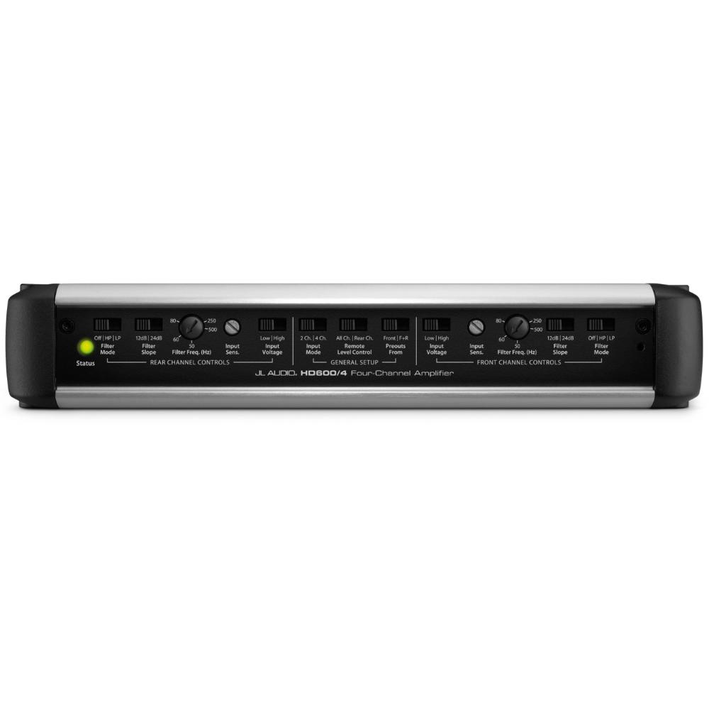 JL Audio HD600/4 HD Series 4 Channel Class D Full Range Amp Amplifier 600w RMS