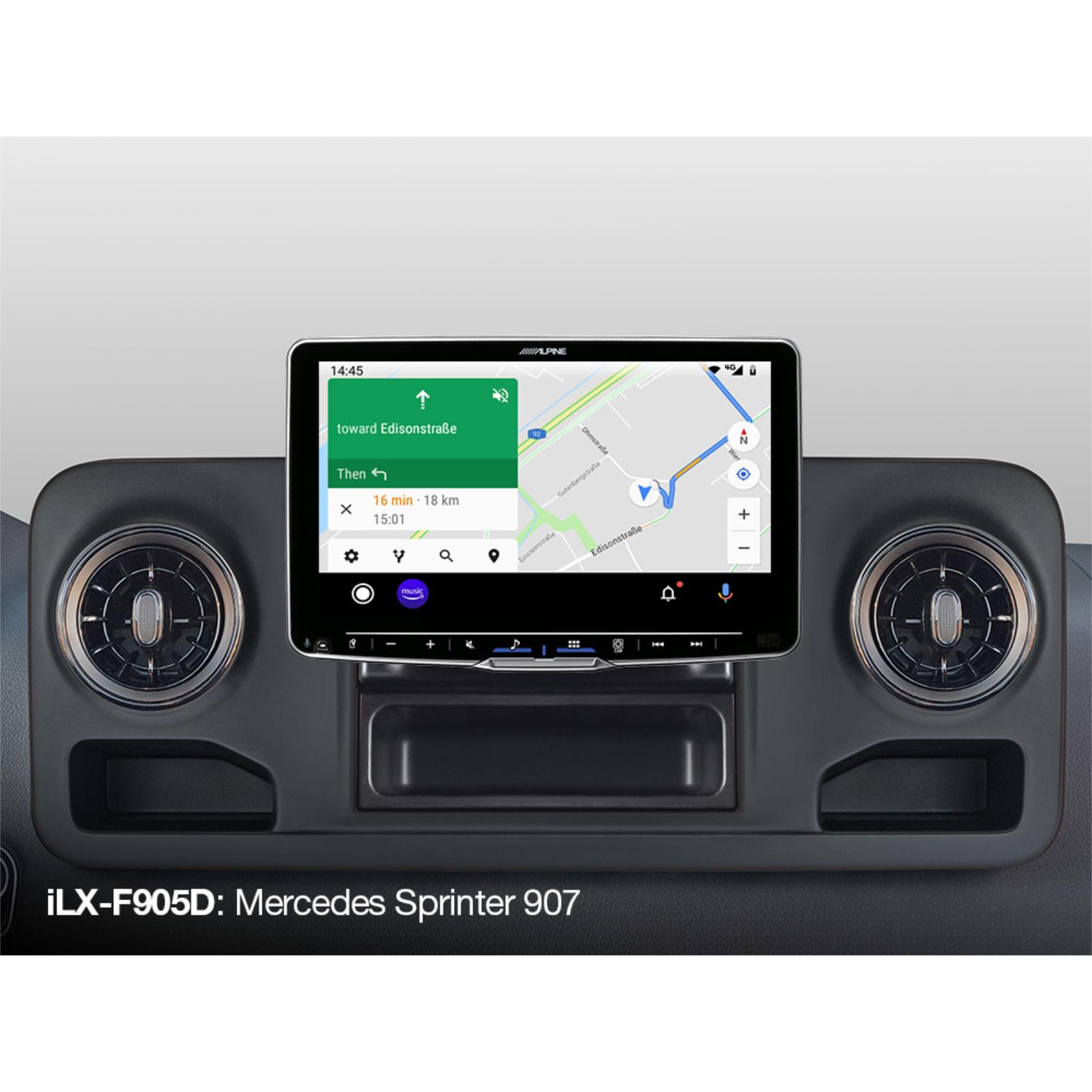 Alpine ILX-F905D Halo 9 Apple CarPlay car stereo