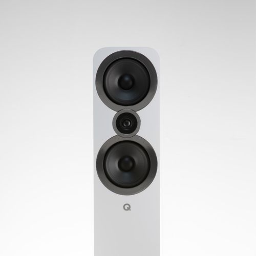 Q Acoustics 3050i Floorstanding HI-FI Home Cinema Loud Speakers Arctic White