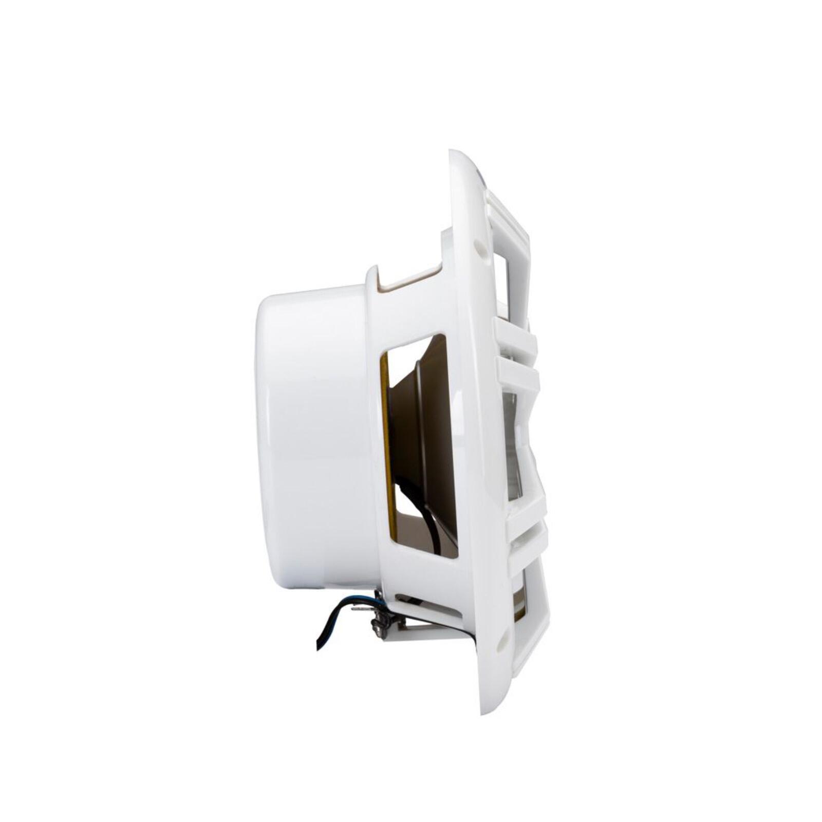 Kicker Marine KA49KM604W Speakers KM 6.5" Coaxial White Grills Boat