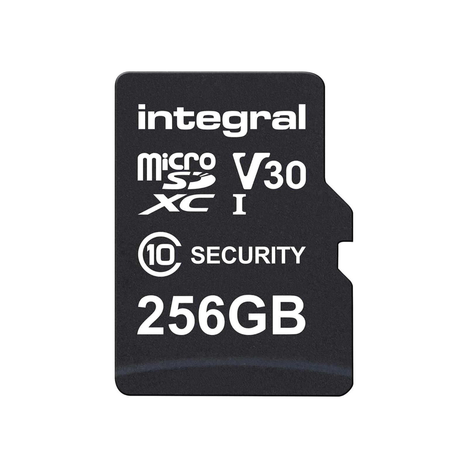 Integral 256GB Dash Cam Micro SD Card High Endurance Home Security CCTV Drones