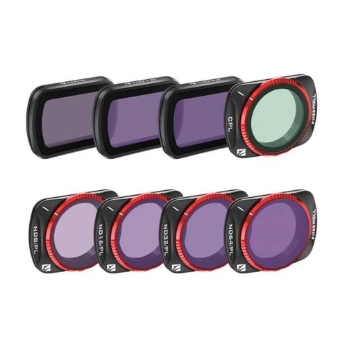 Freewell All Day 8 Pack CPL ND/PL Hybrid Filters for DJI Osmo Pocket 3 Camera
