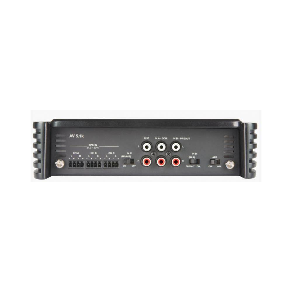 Audison Voce AV 5.1K Amplifier Class A, AB & D Mono & Multi 5 Channel Amp 1650w
