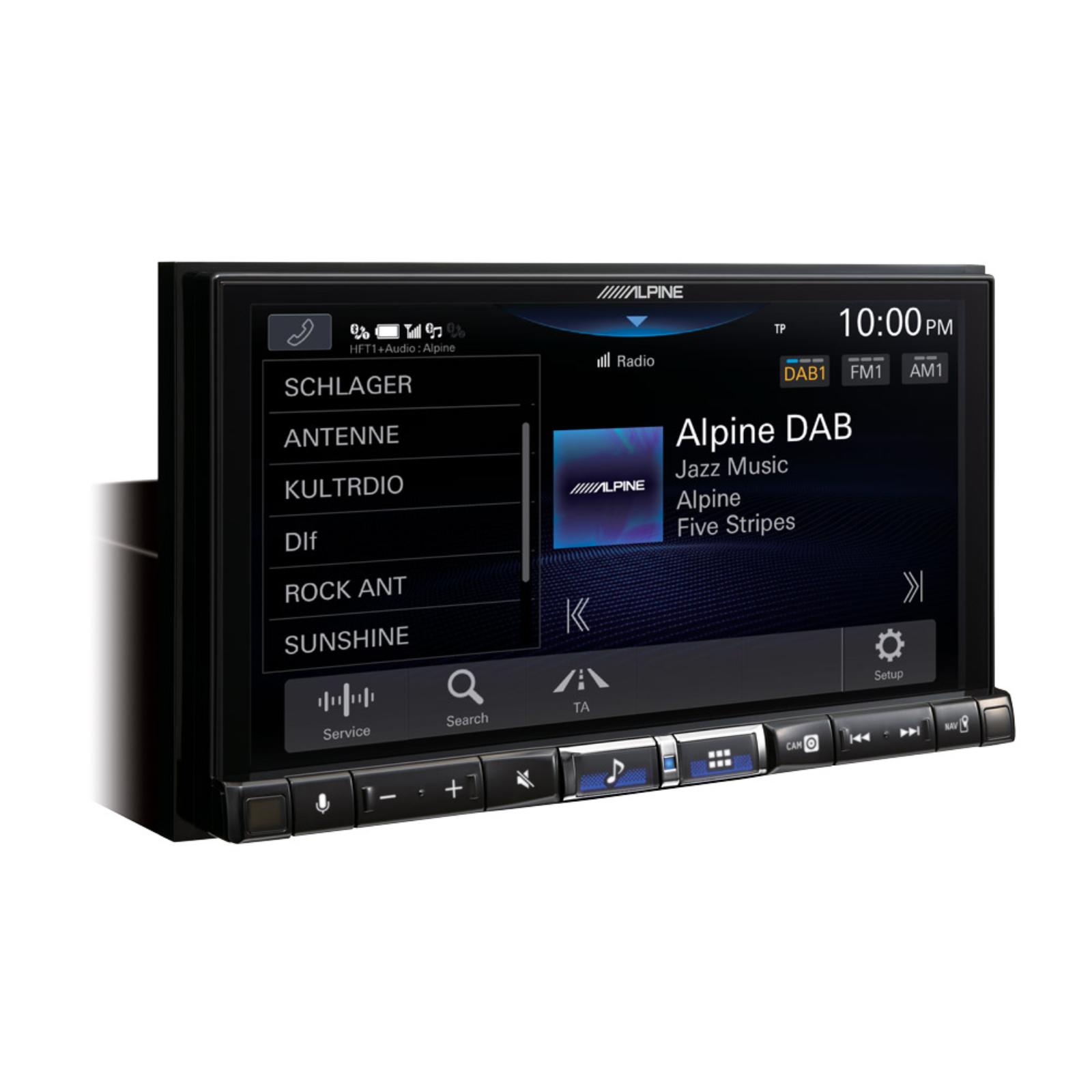 Alpine ILX-F705D Apple CarPlay fitting