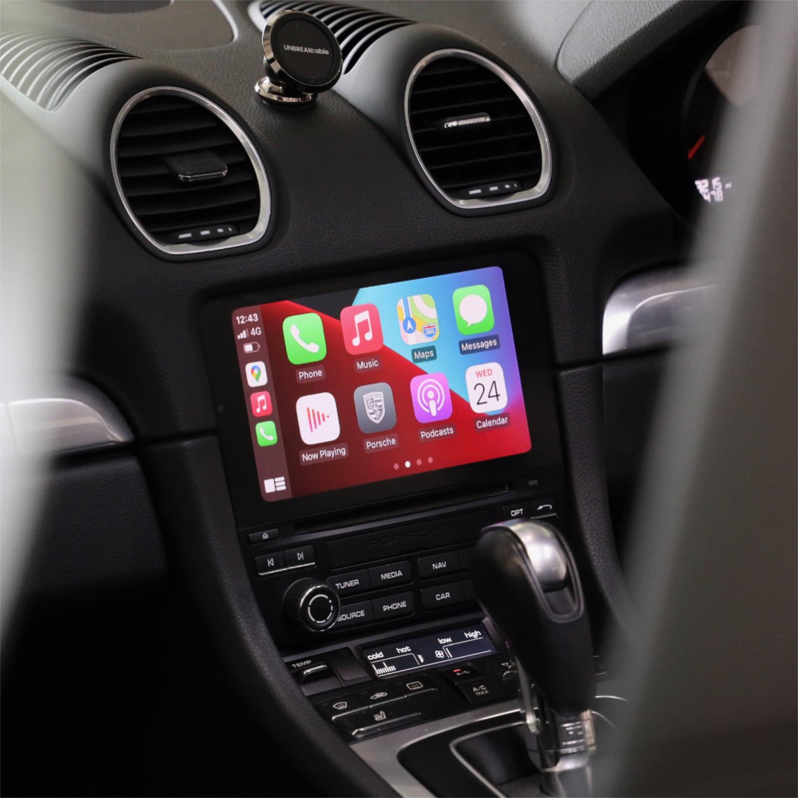 Wireless Apple CarPlay Android Auto Porsche PCM 4.0 Retrofit Kit Boxster 911