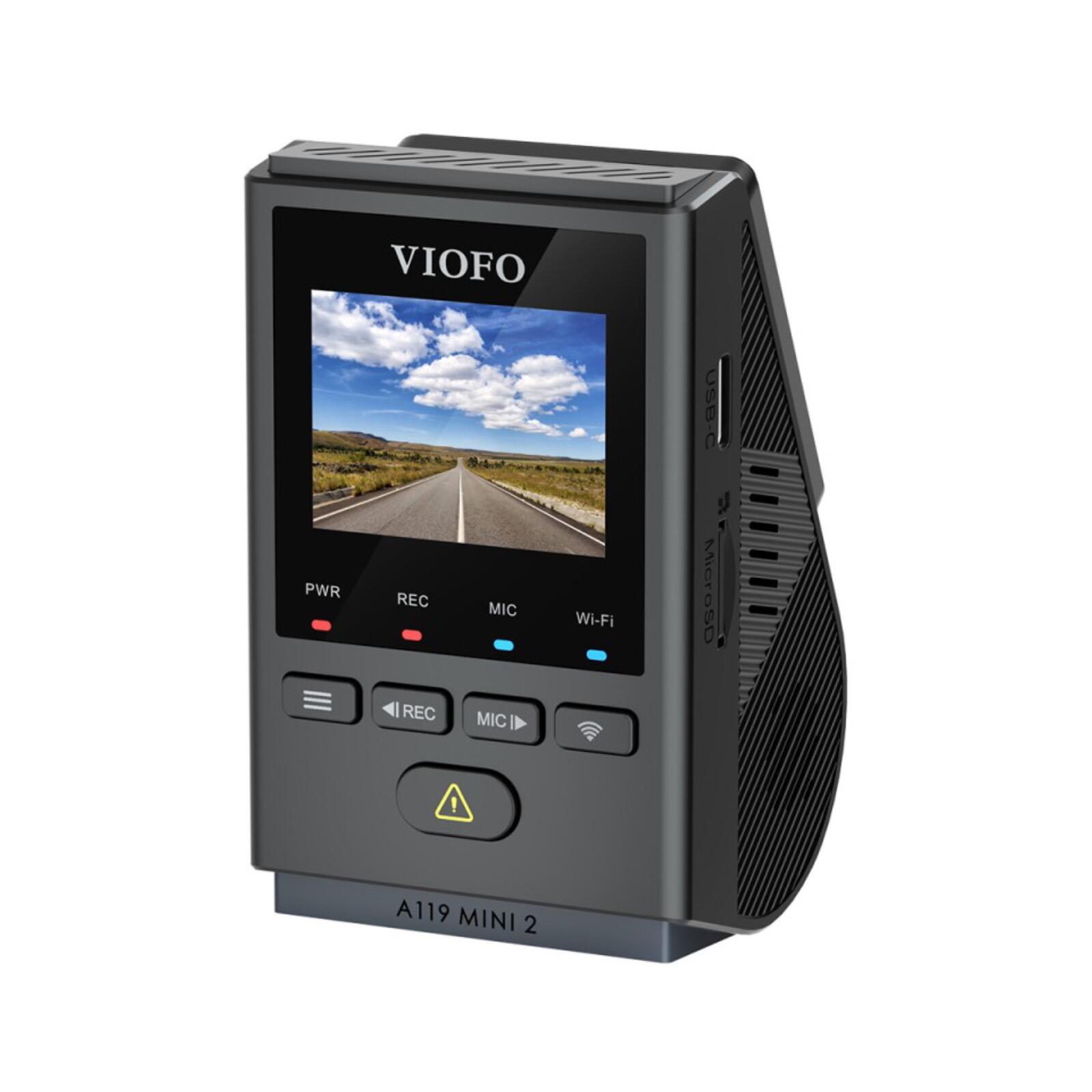 Viofo A119 Mini 2 Dash Cam Front 1 Channel 2K Quad HD 5MP Starvis 2 GPS Camera