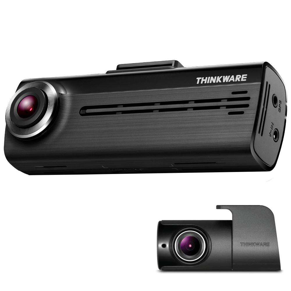 Thinkware Dash Cam F200 front and rear camera