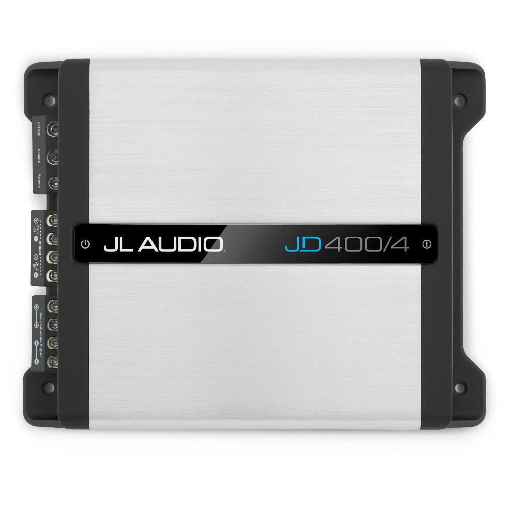 JL Audio JD400/4 JD Series 4 Channel Amp Full Range Class D Amplifier 400w RMS