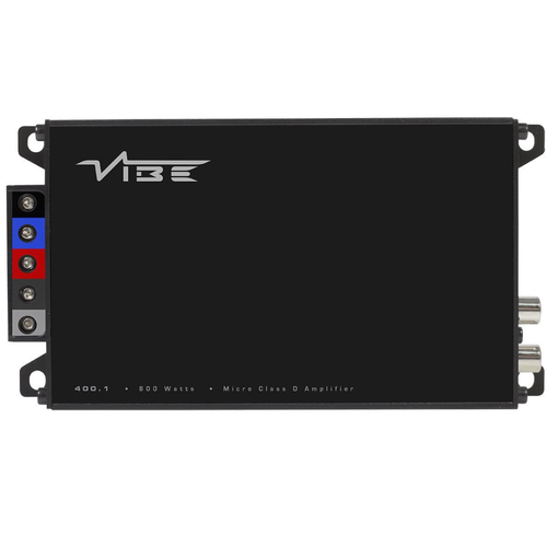 Vibe Powerbox 400.1M Amp Compact Micro Class D Mono Sub Subwoofer Amplifier