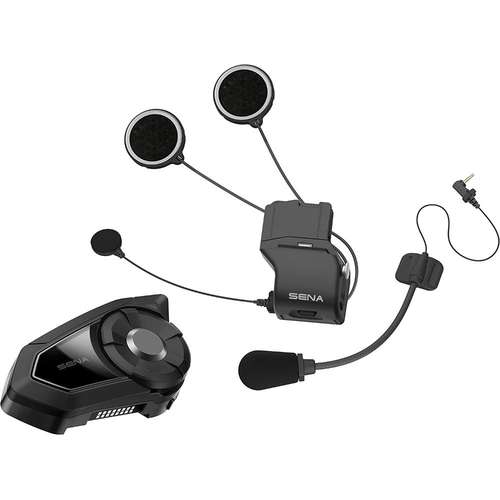 Sena 30K Single Bluetooth Mesh Motorcycle Helmet Headset Intercom Calls Music