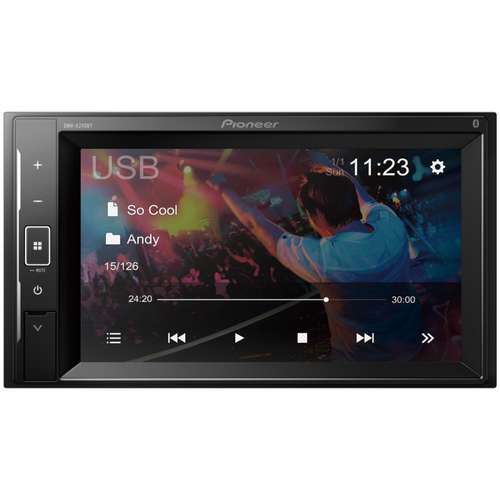 Pioneer DMH-A240BT 6.2" Touch Screen Double Din Bluetooth USB Radio Car Stereo