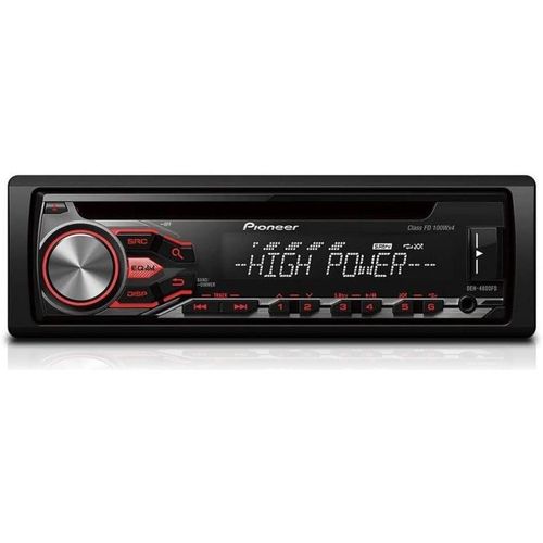 Pioneer DEH-4800FD Car Stereo High Power 4x100 iPod iPhone USB AUX Spotify Flac