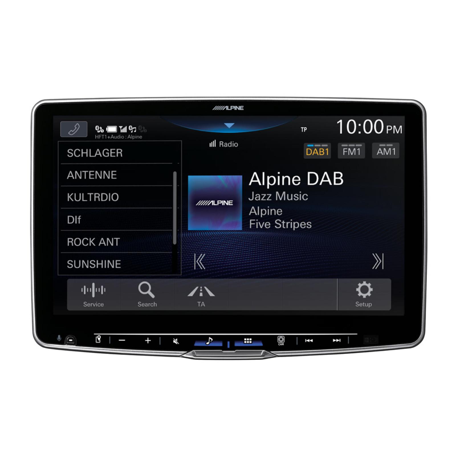 Alpine ILX-F115D Halo 11 Apple CarPlay android auto