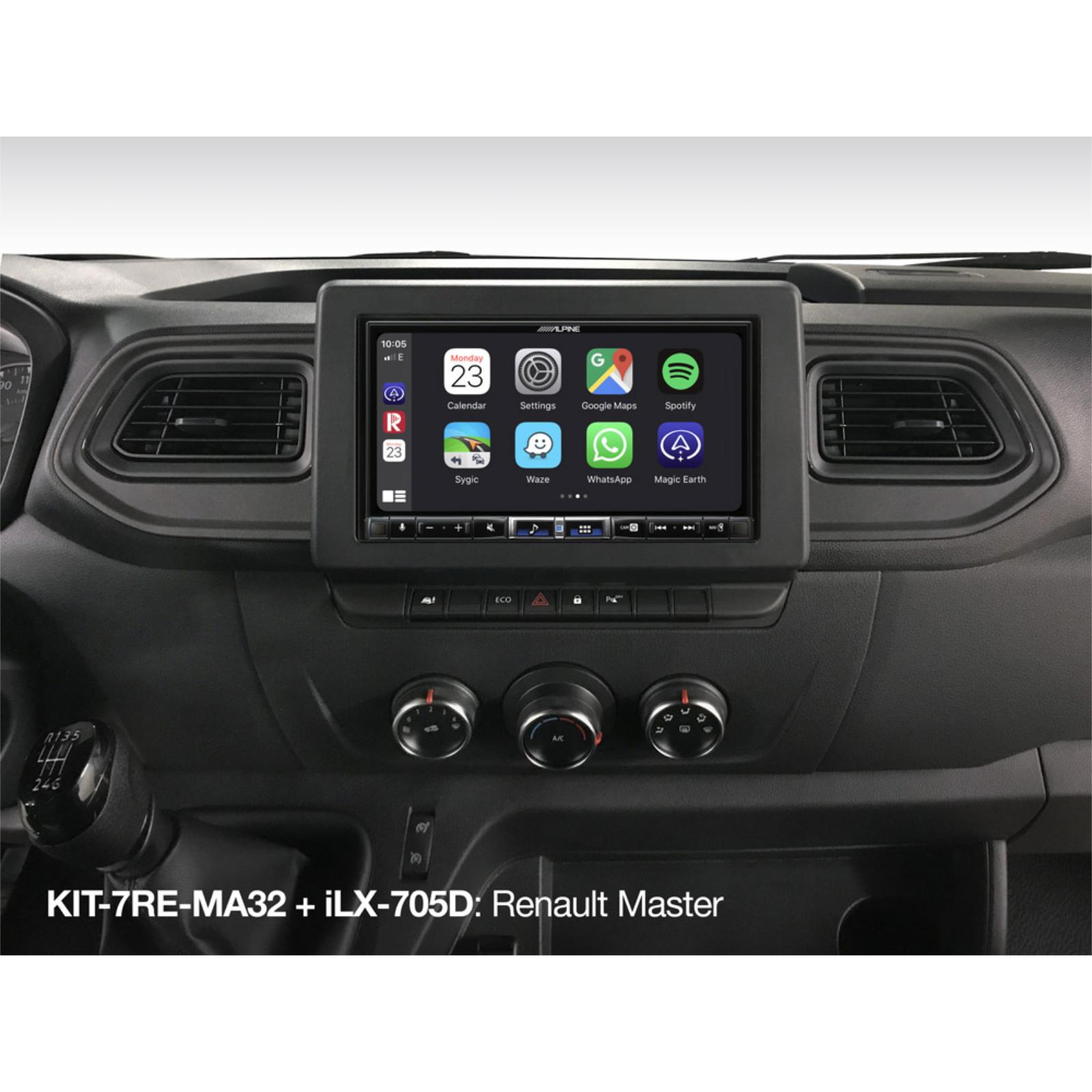 Alpine ILX-F705D Apple CarPlay install
