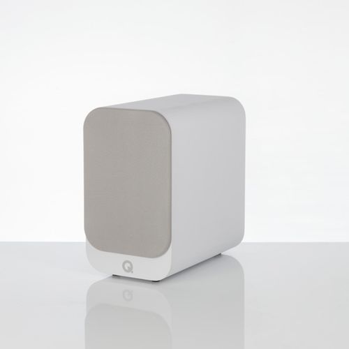 Q Acoustics 3010i Slim Line Bookshelf or Stand Mount Speakers Arctic White Pair