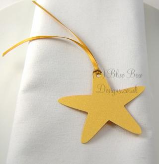 Star shaped tag