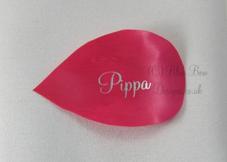 Personalised Pink Guest name petals