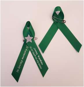 Star memorial ribbons