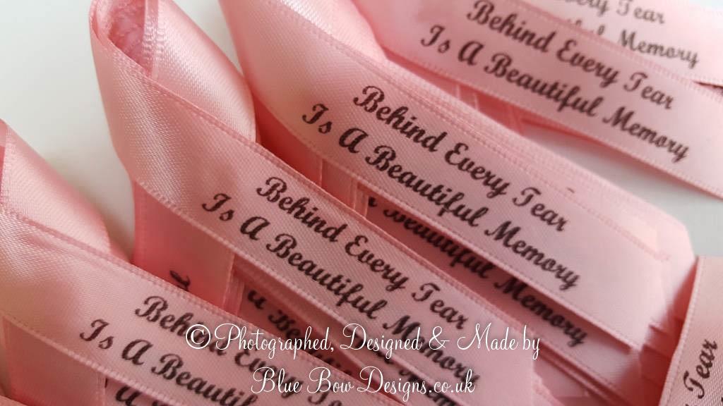 baby pink memorial ribbon