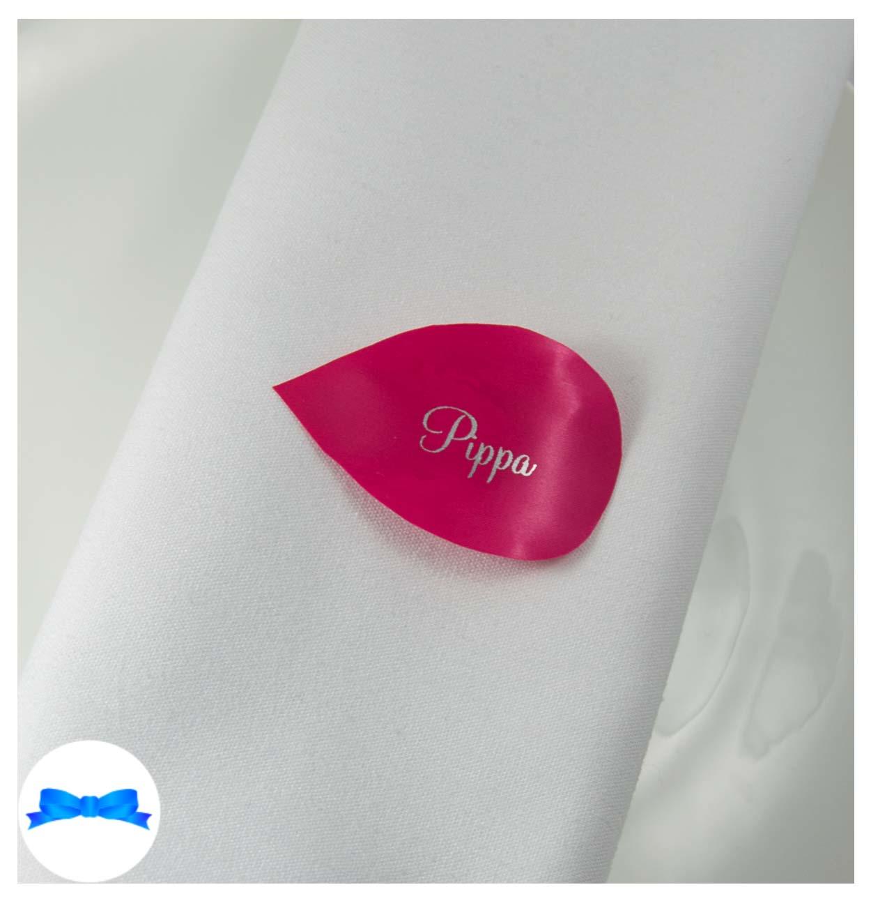 Personalised Pink Guest name petals