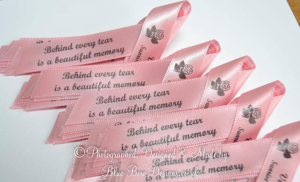 baby pink memorial ribbon