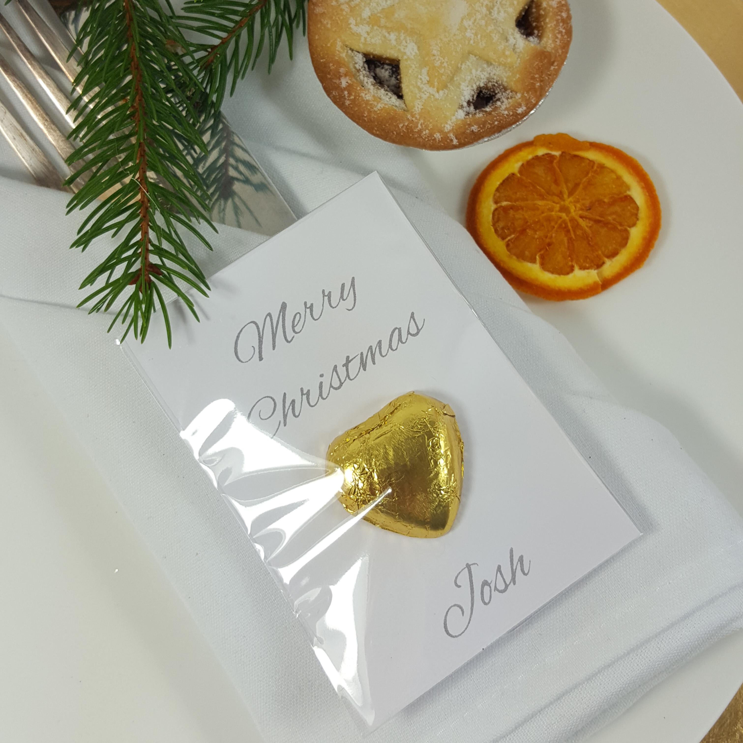 Christmas Table Favours