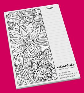 A5 deskpad notepad custom logo printed office notes pad promotional merchandise