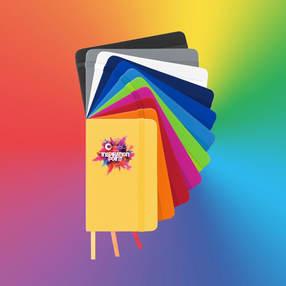 A6 Full colour logo notebooks