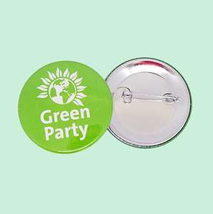 45mm Circular Button Badge Campaign