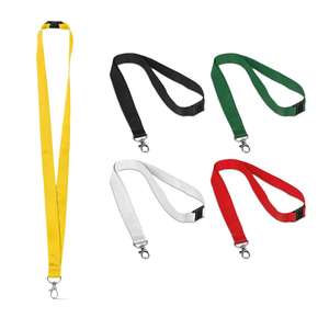 Black, Red, White, Green, Yellow lanyard colours