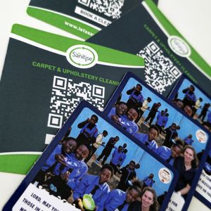 Square giveaway QR Code Advertising Charity Fundraising Magnets