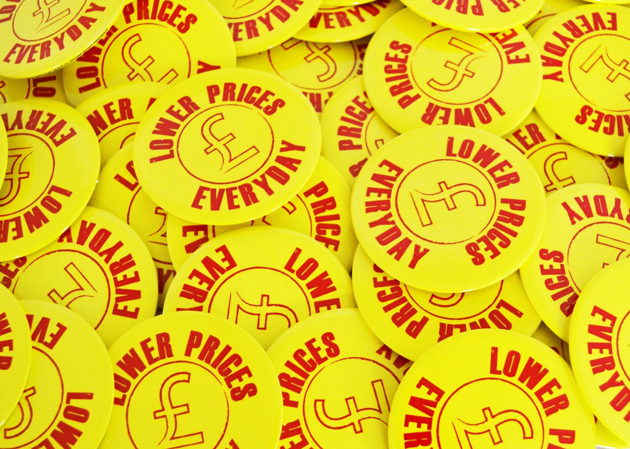 Special offer button badges