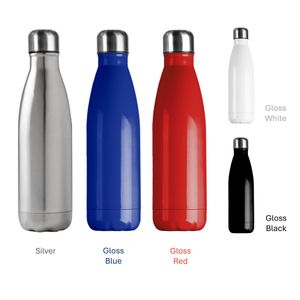 Gloss finish glossy custom printed branded logo drinks bottle