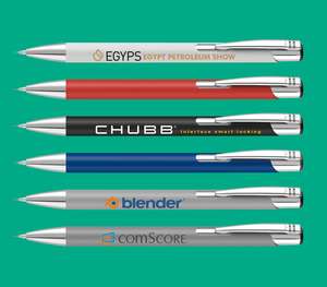Full colour logo printed pencils