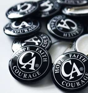 25mm button badges full colour printed