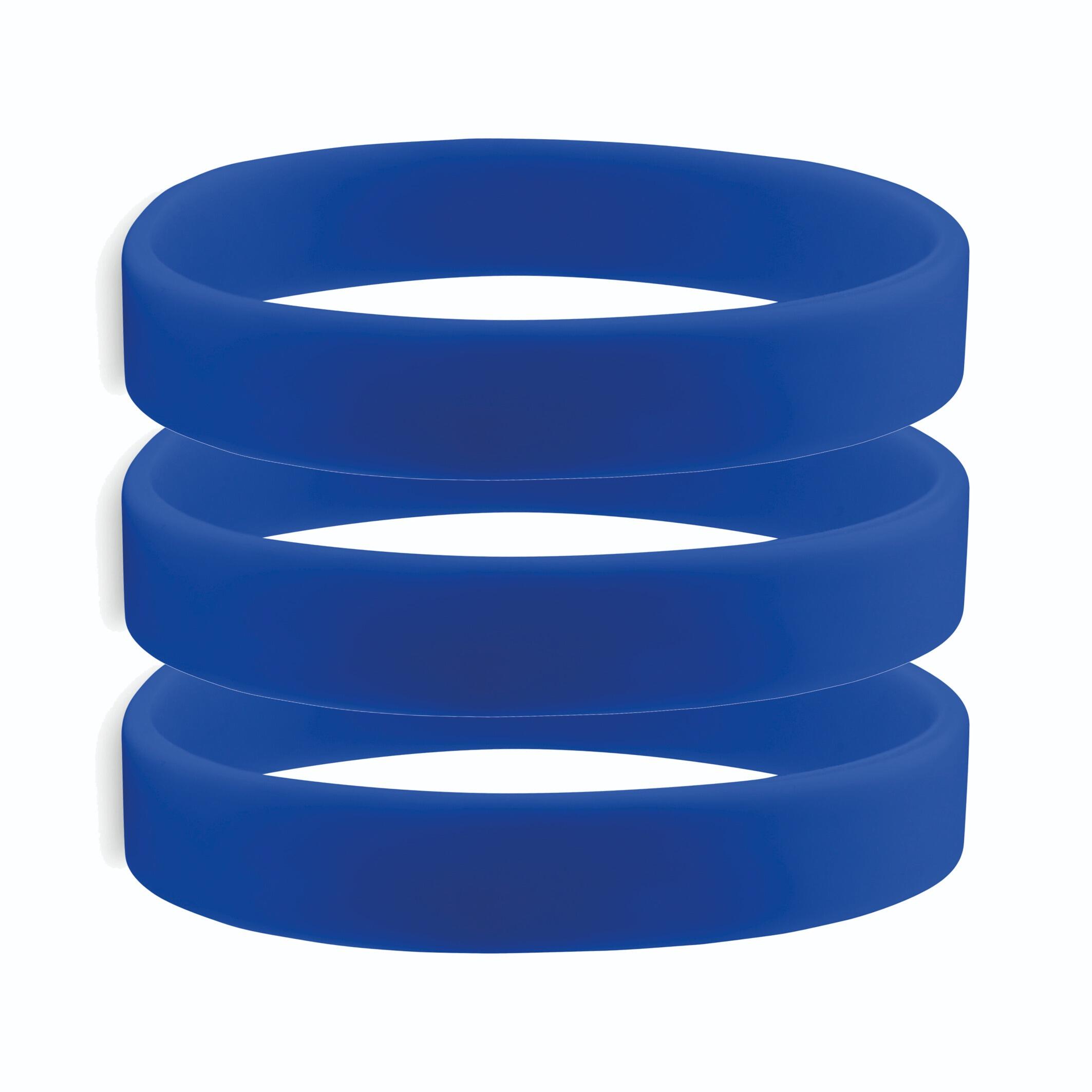 Royal blue, charity, wristbands, festivals, crowd ID