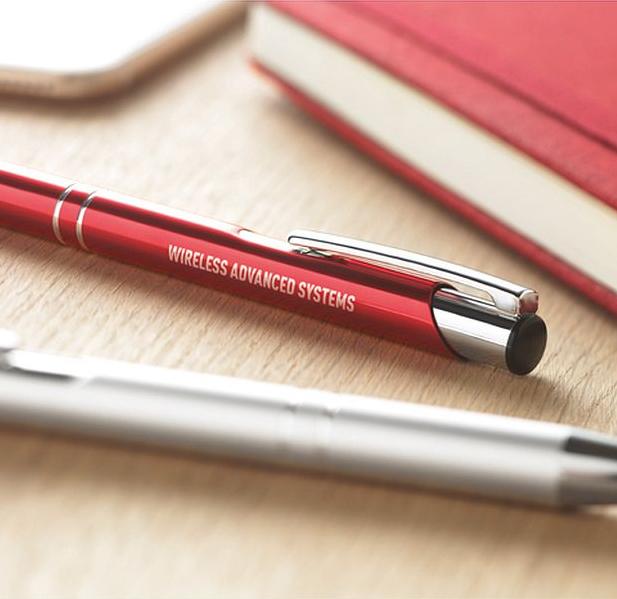 Your logo printed to this metal pen style