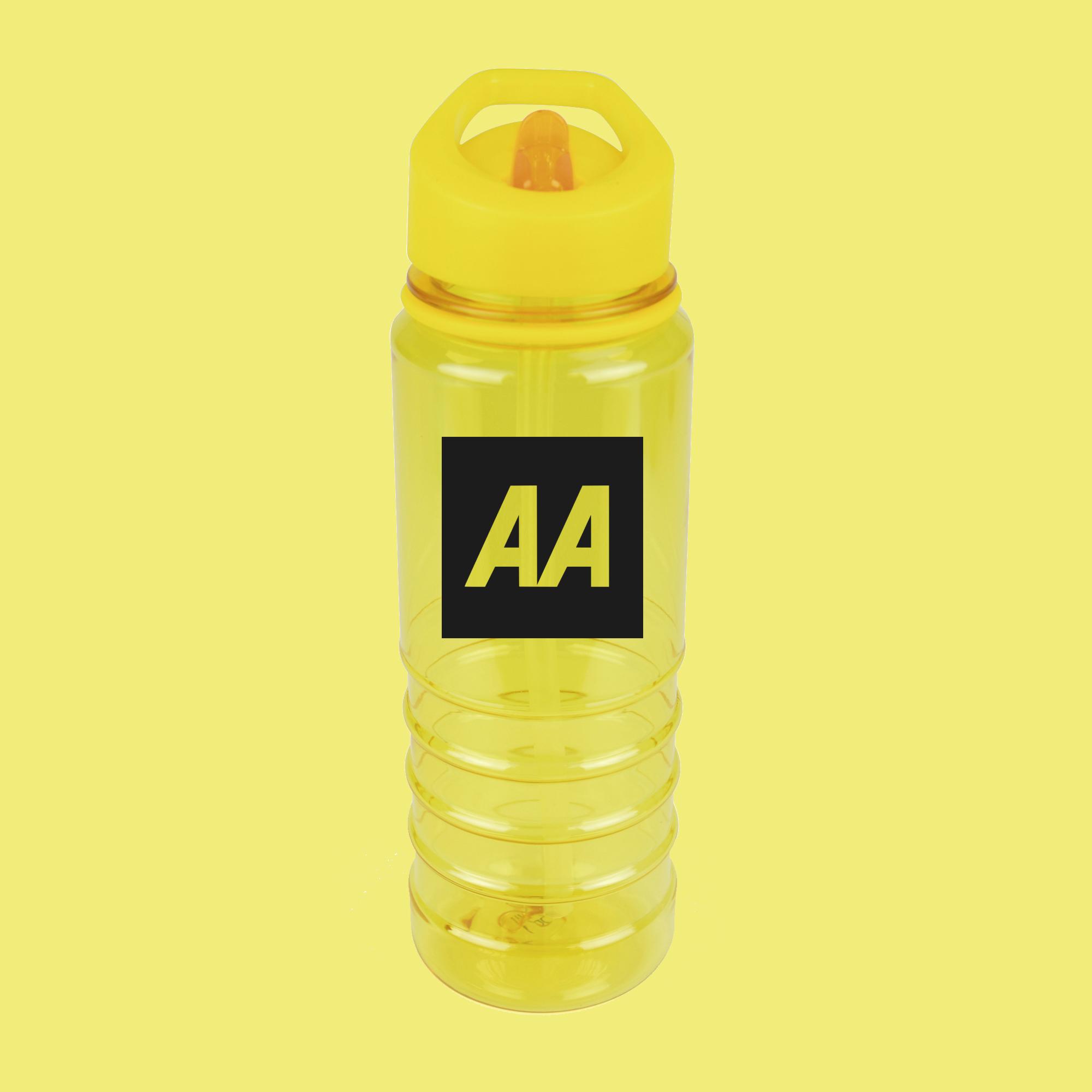 Logo printed around the bottle