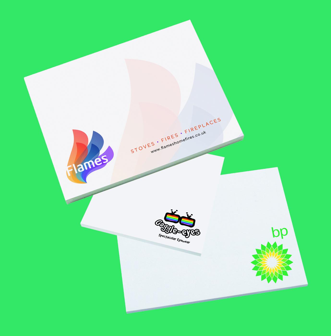 Custom printed sticky notes adhesive pads