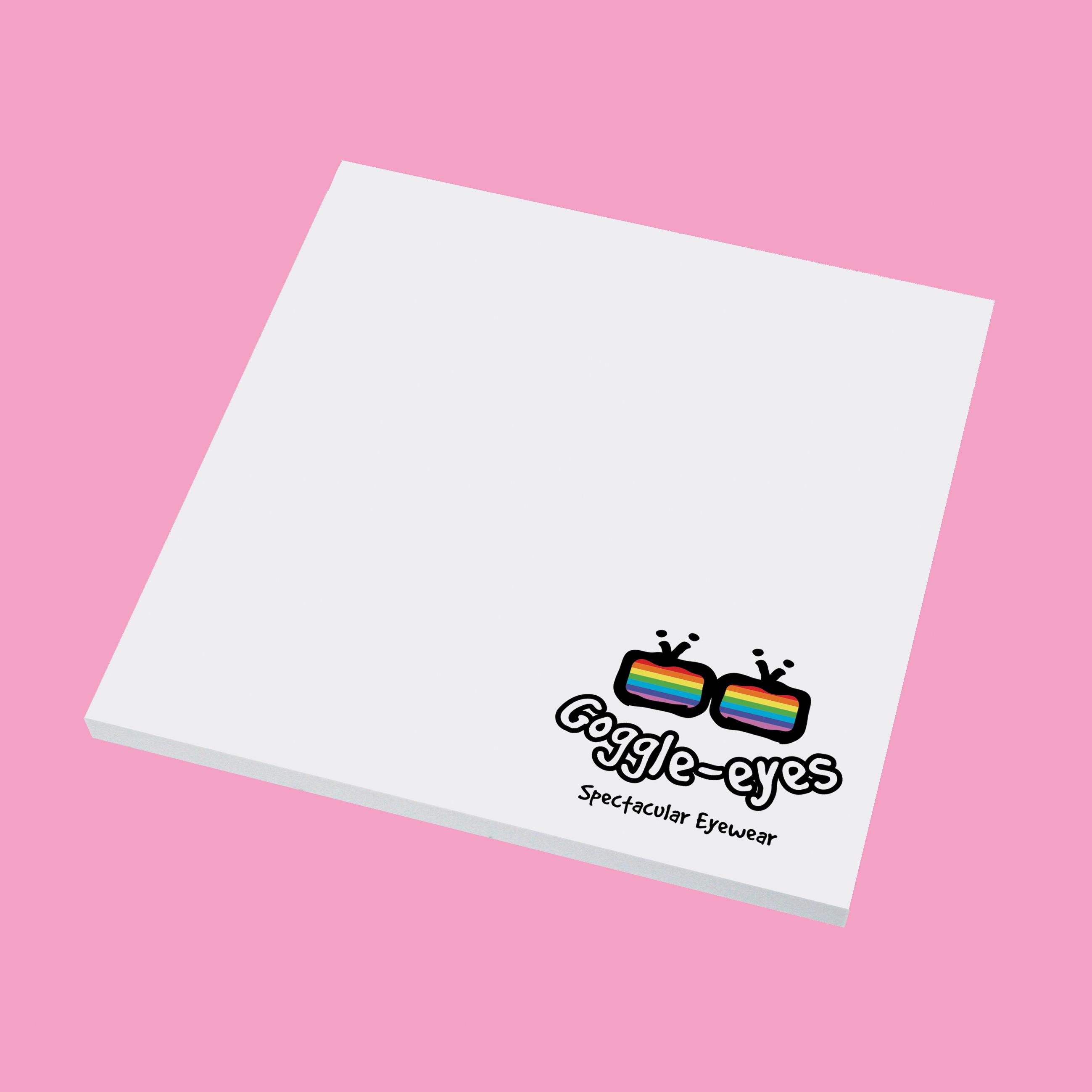 100mm self adhesive sticky notepad