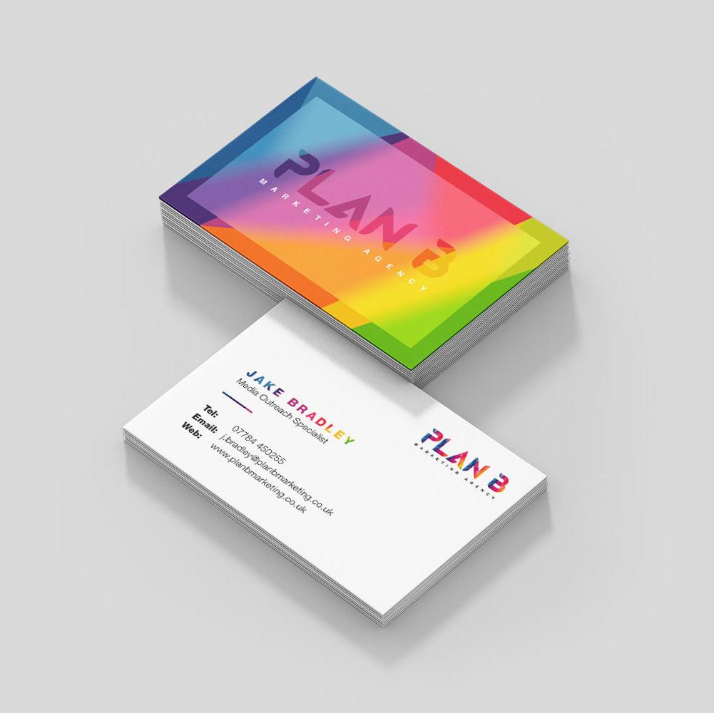 Custom printed business cards full colour printed