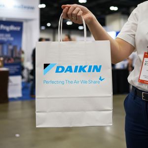 Trade show exhibition kraft paper bag