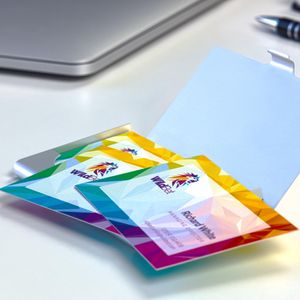 Customised personalised printed business cards