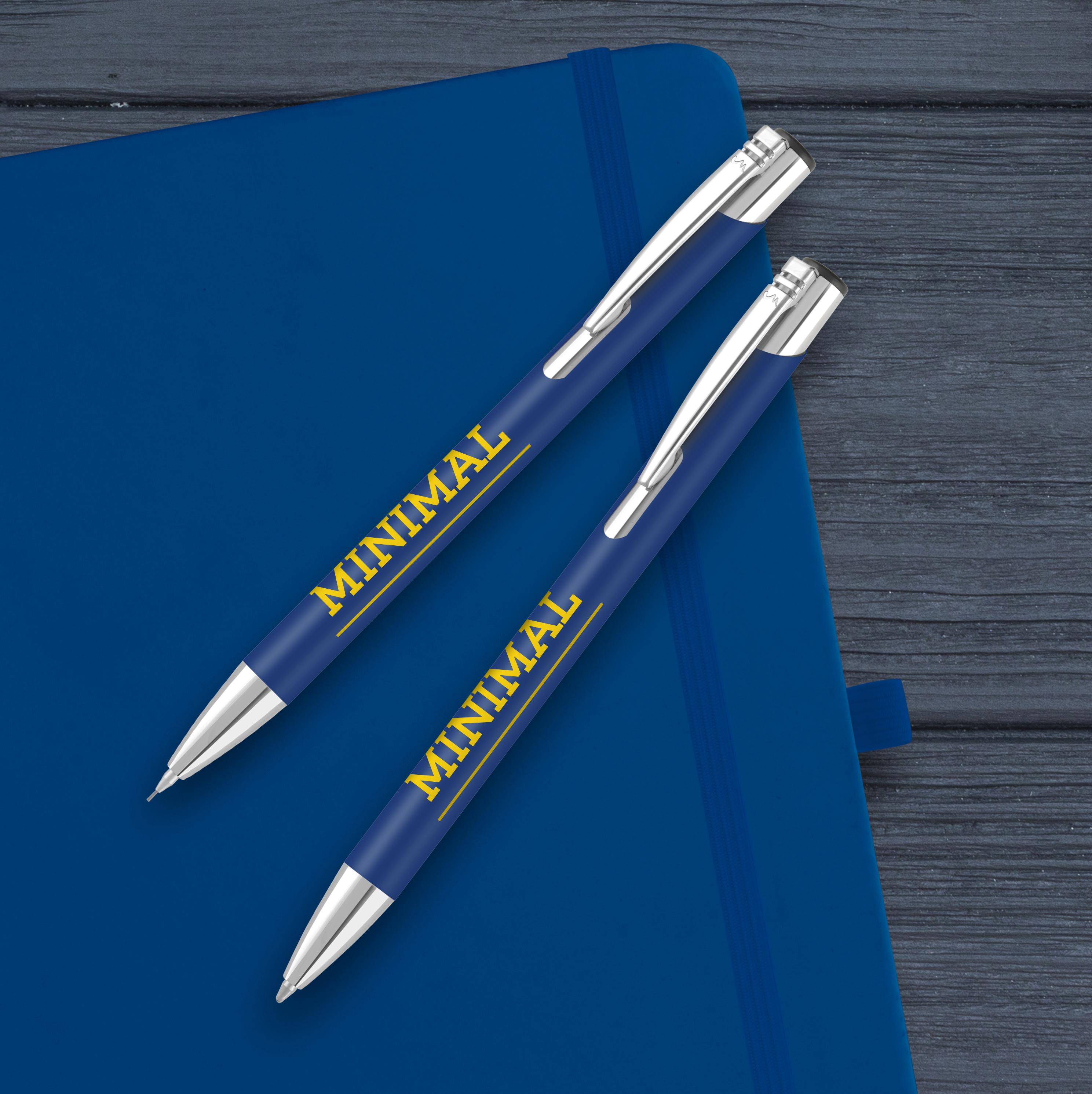 Your custom printed logo design branded onto the pen