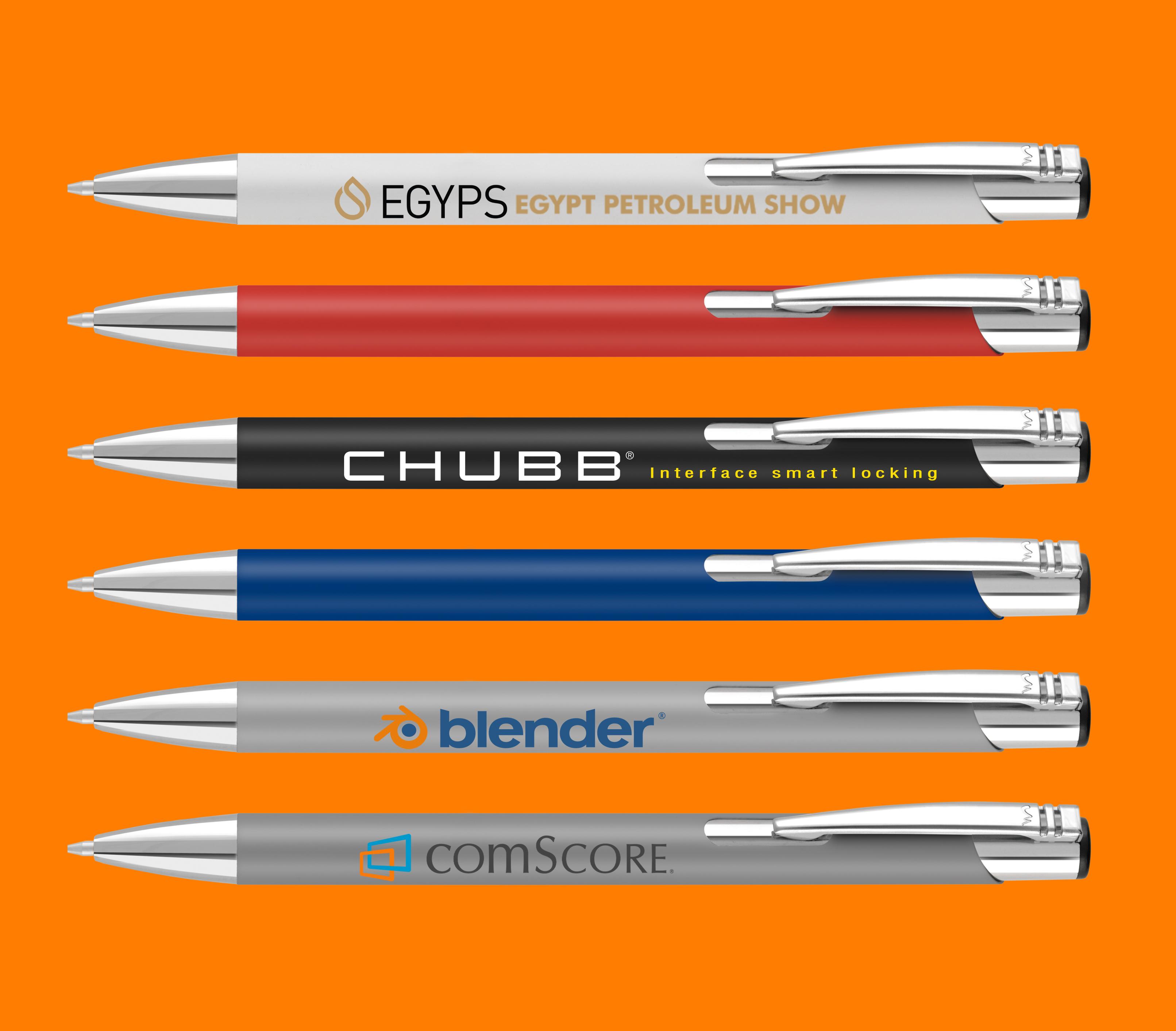 Full colour logo printed pen barrel