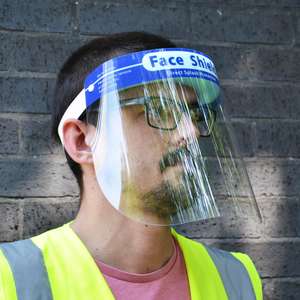 Face Shield in Use