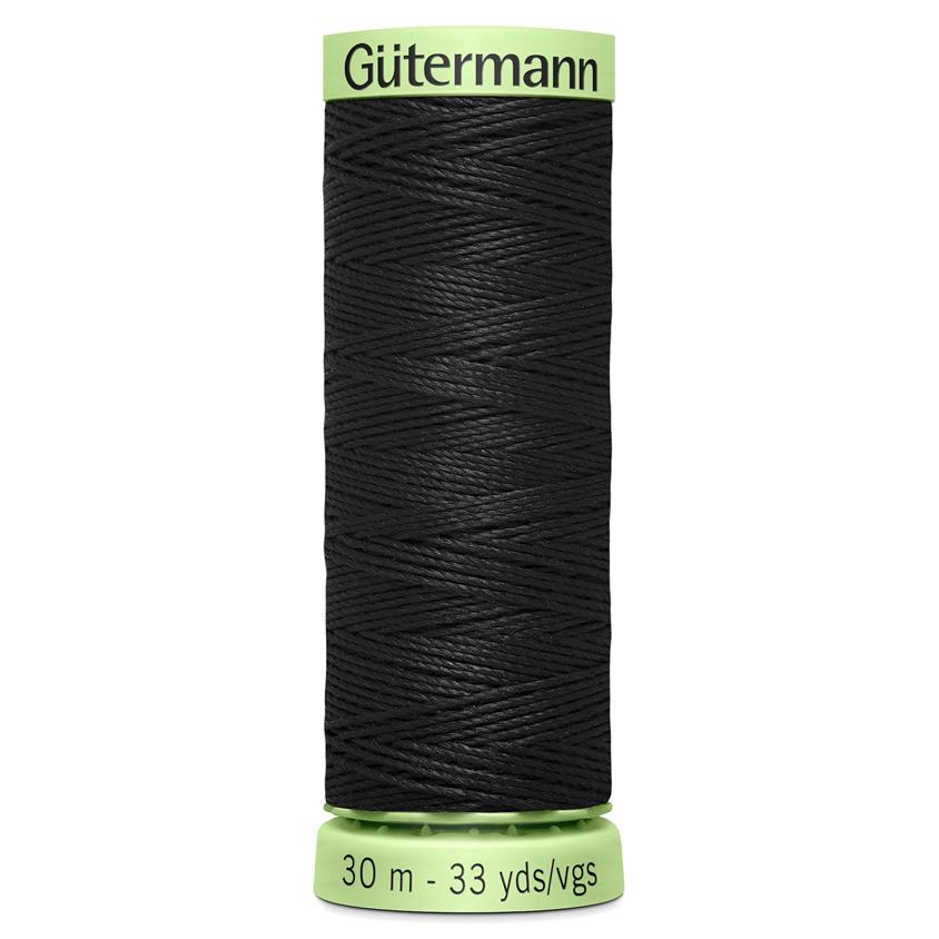 Gutermann Top Stitch Thread Colour 000 (Black)