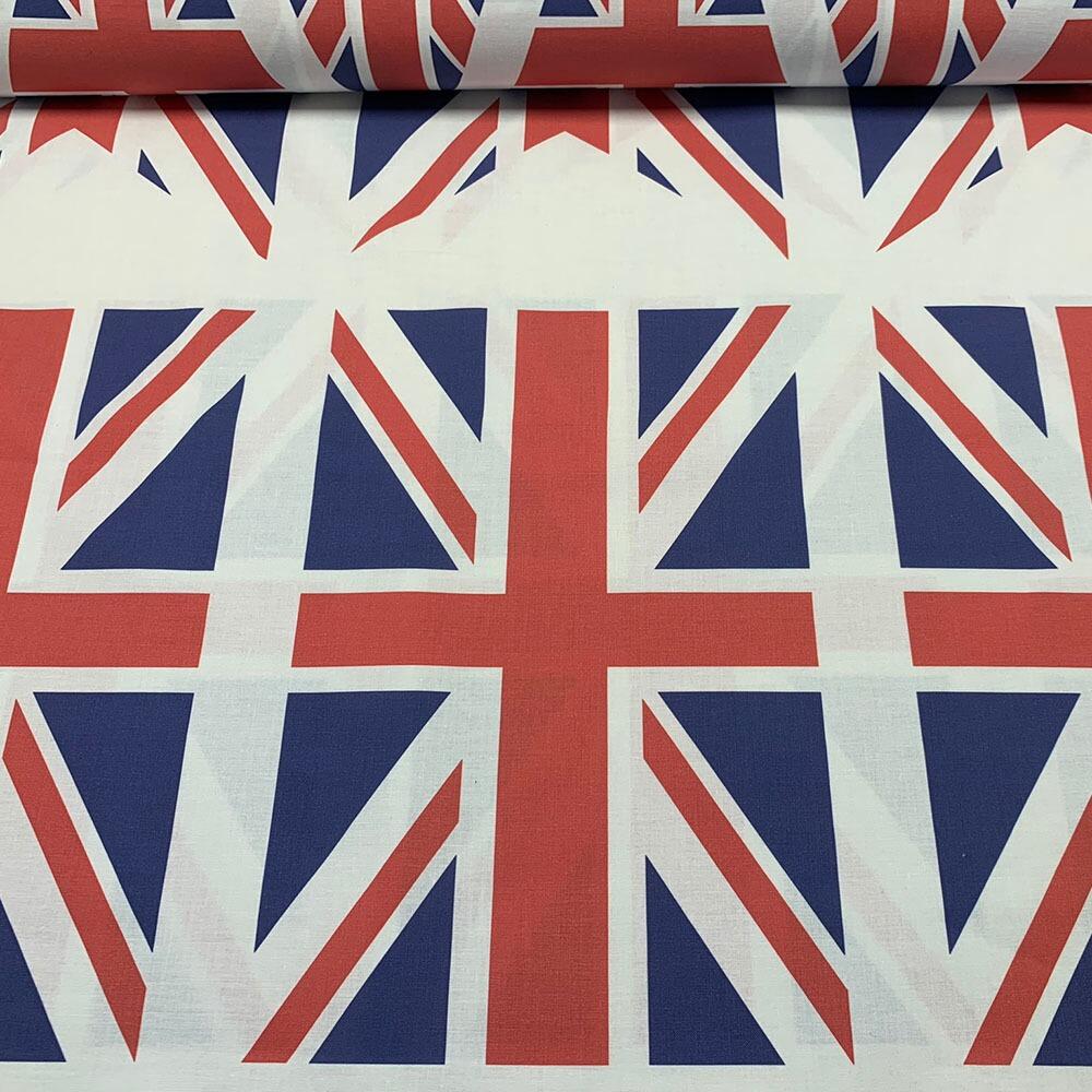 Union Jack Bunting Fabric Rectangle Flags